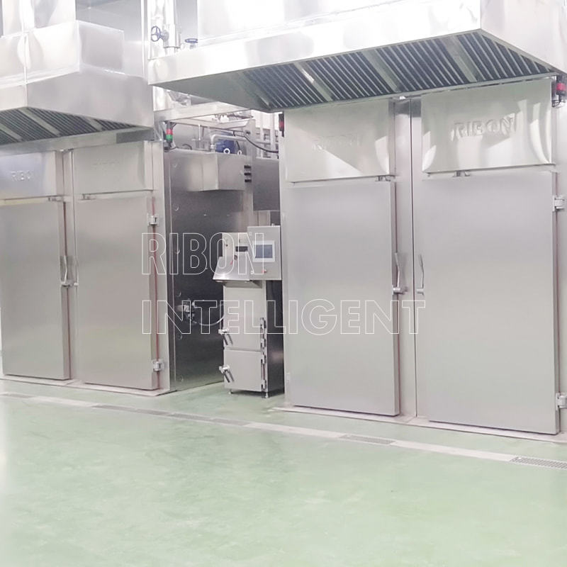 Smokehouse aliran udara vertikal