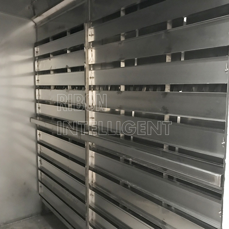 Smokehouse aliran udara horizontal